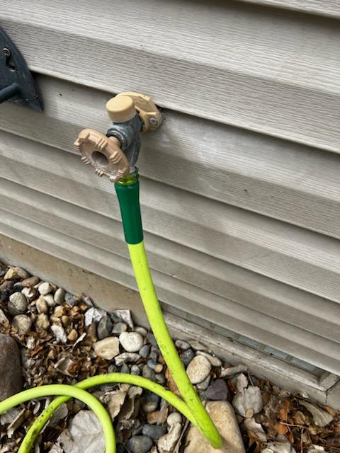 faucet and hose