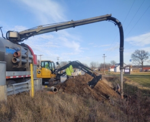 trucks that digs the ground