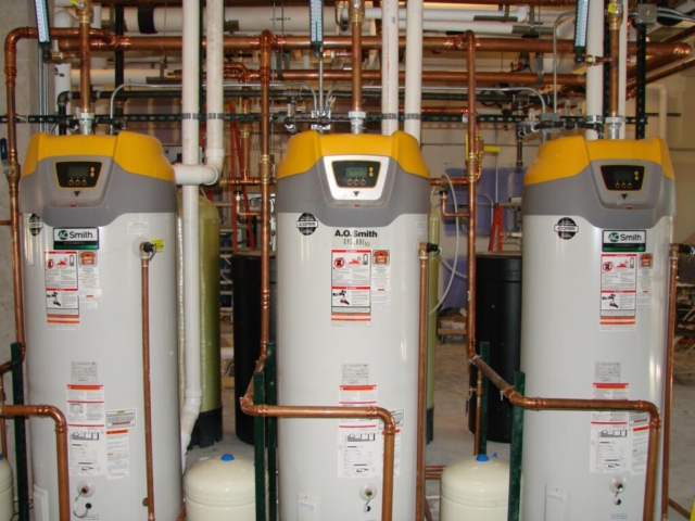 Commercial water heaters